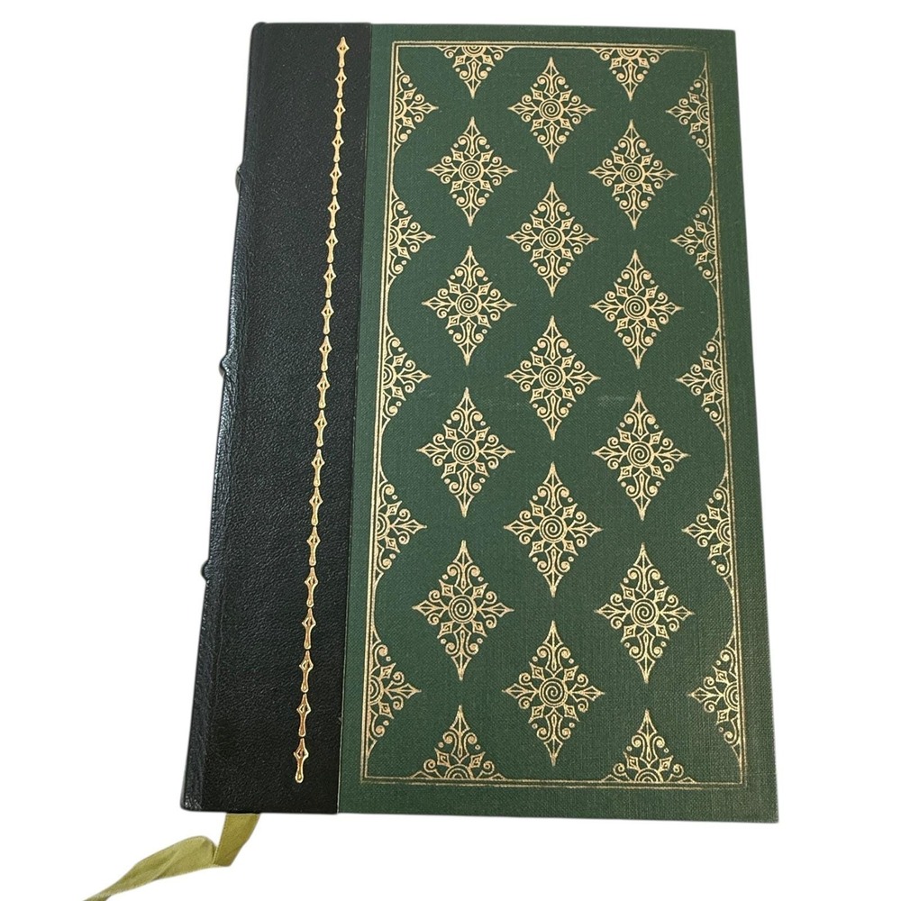 The Adventures of Huckleberry Finn Mark Twain Franklin Library 1979 Green Gilt